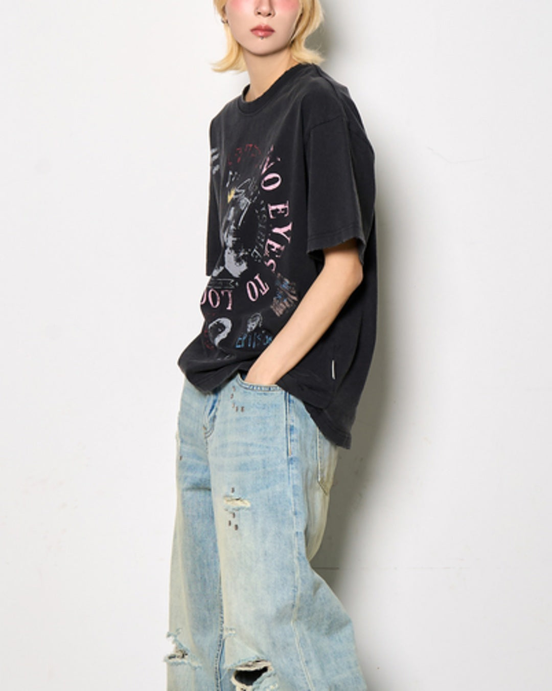 プリントデザインTシャツ SL943