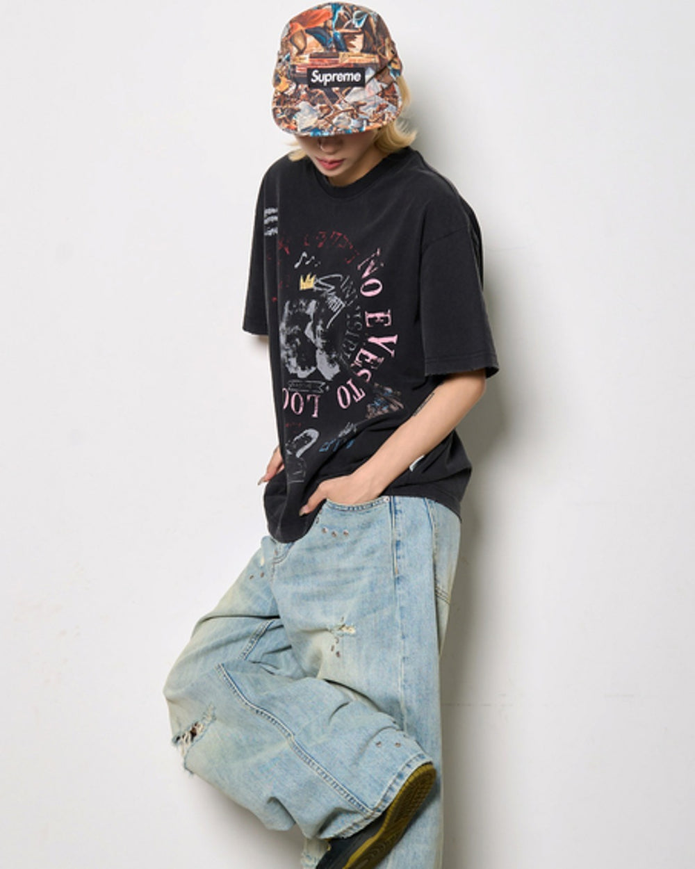 プリントデザインTシャツ SL943