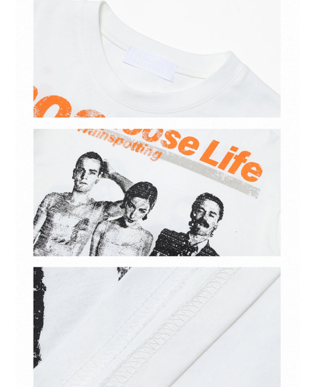 ピクチャープリントロングTシャツ SL946