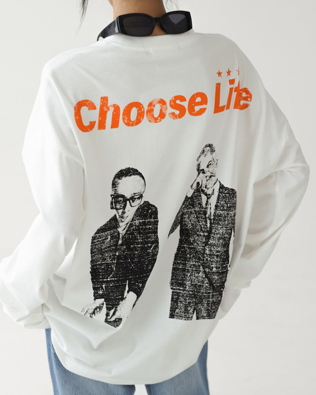ピクチャープリントロングTシャツ SL946