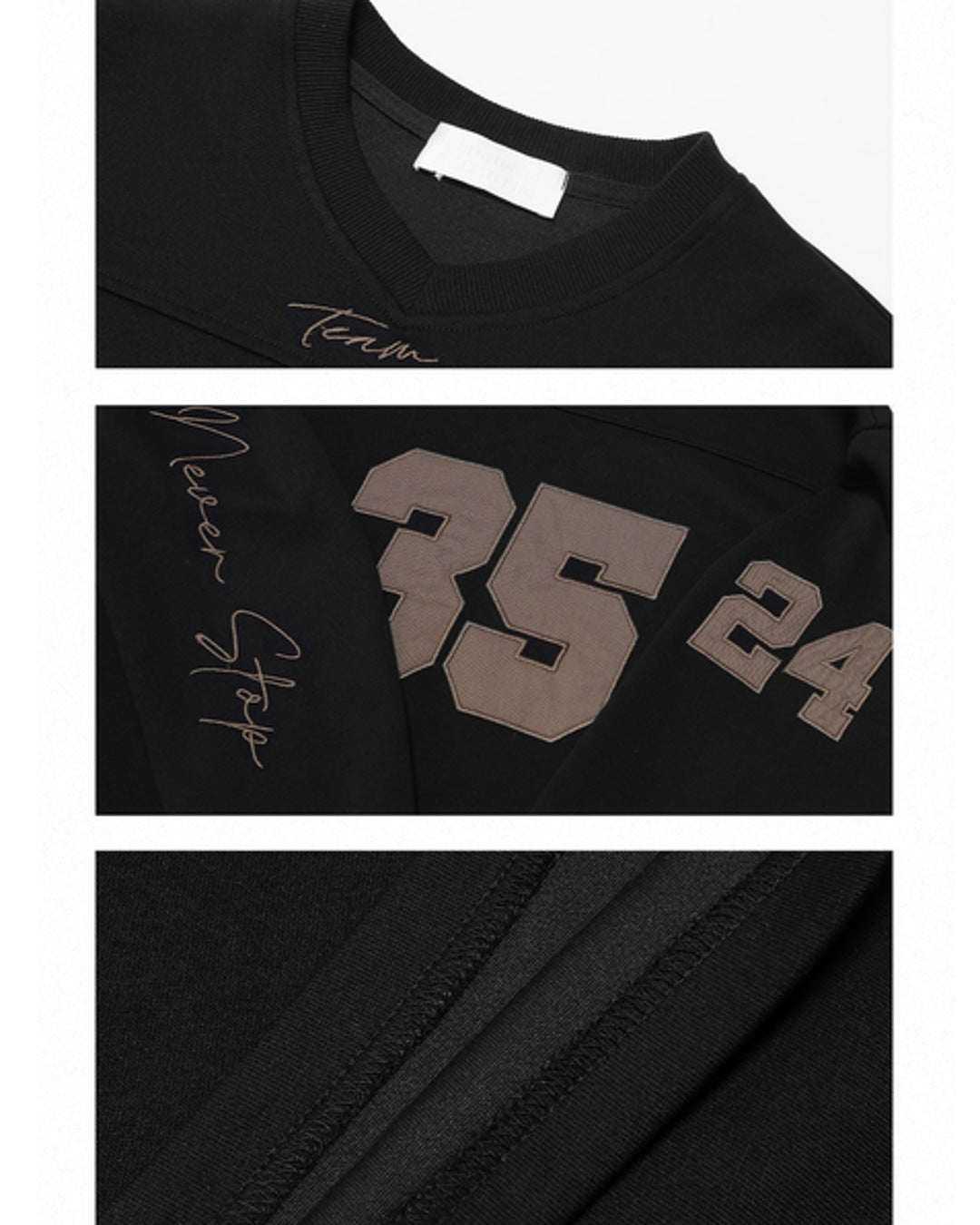 ナンバリングロングTシャツ SL947