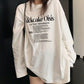 レタープリントロングTシャツ SL953