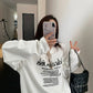 レタープリントロングTシャツ SL953