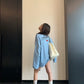 エンブロイダリーロゴロングTシャツ SL955