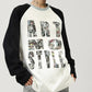 プリントラグランTシャツ SL961