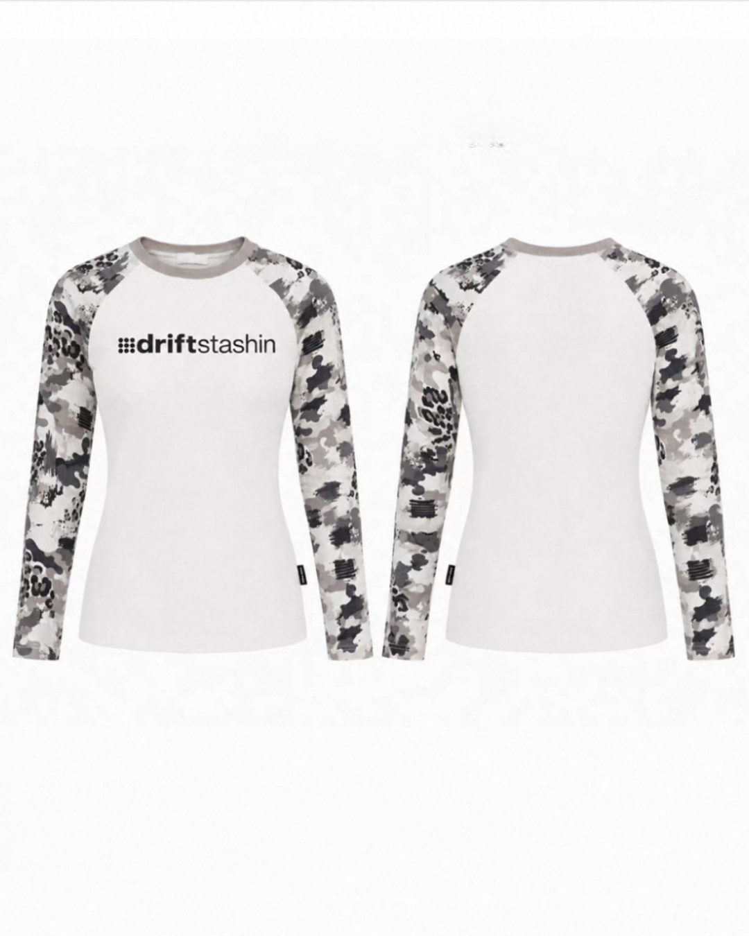 ニュアンス柄ラグランTシャツ SL964