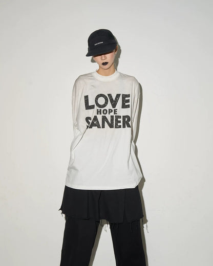 ヴィンテージ加工ロングTシャツ SL967