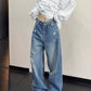 ダメージ加工デニムパンツ SL985