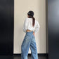 ダメージ加工デニムパンツ SL985