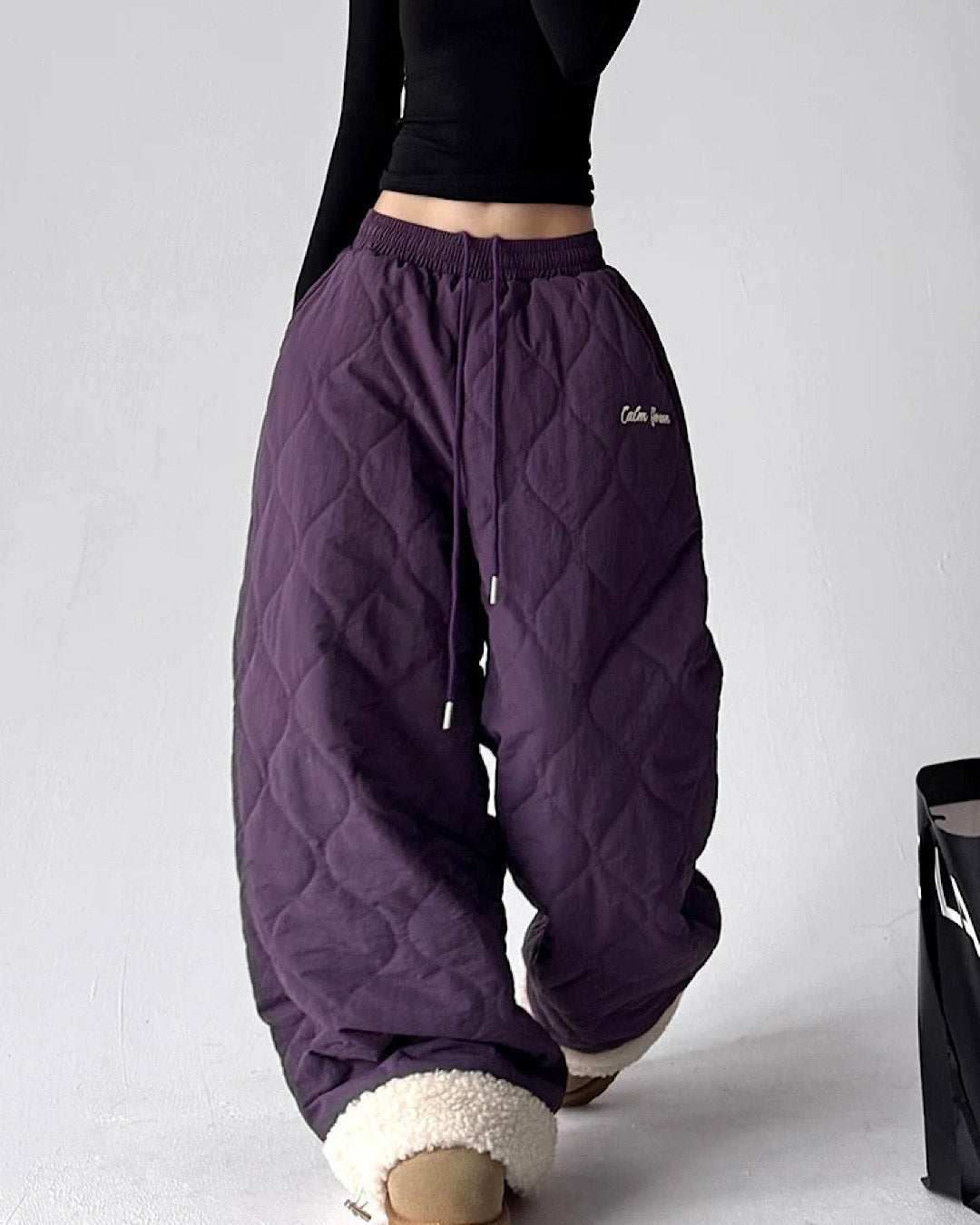 キルティングボアパンツ SL809