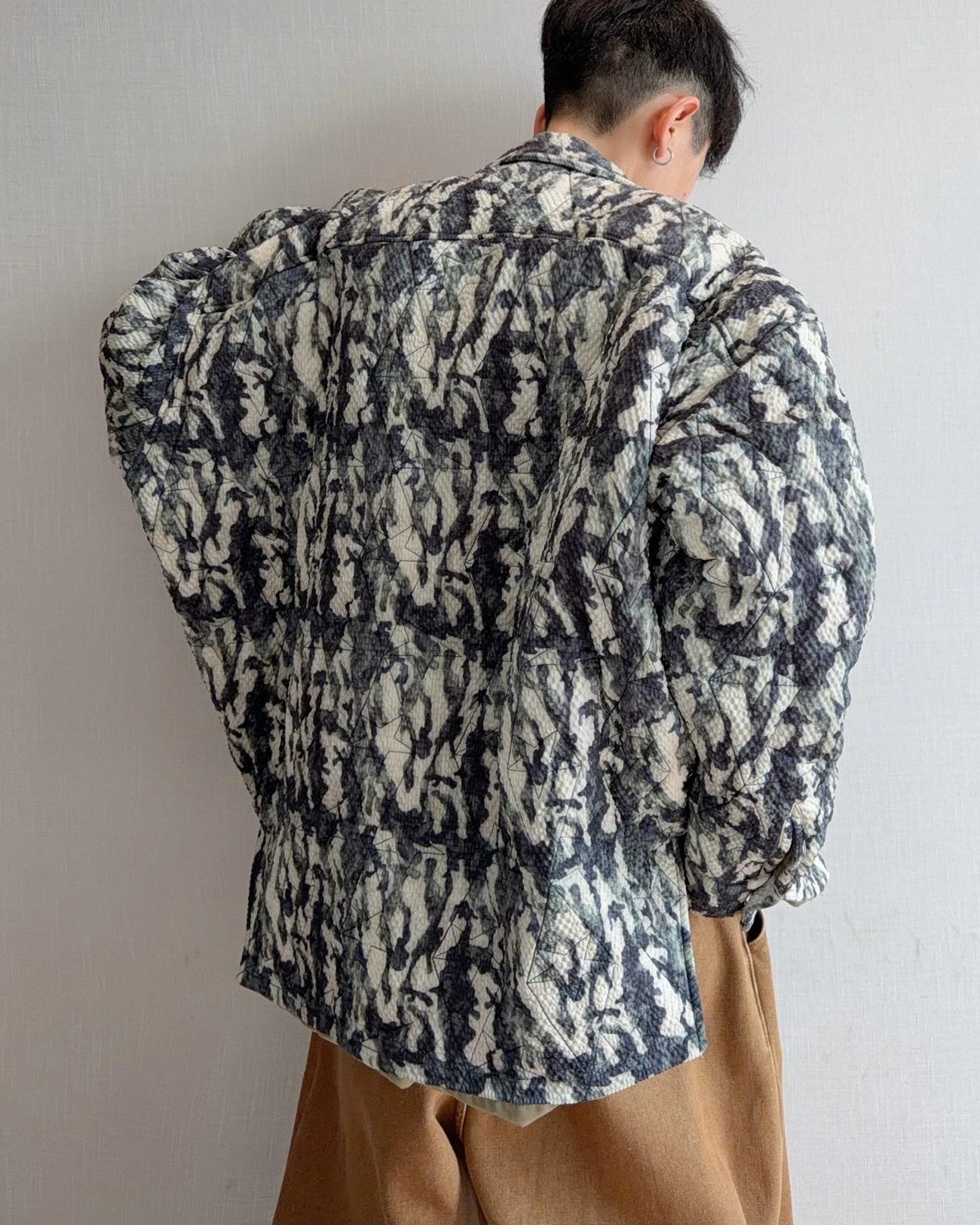 カモフラージュキルティングジャケット M037 – THE SOL93