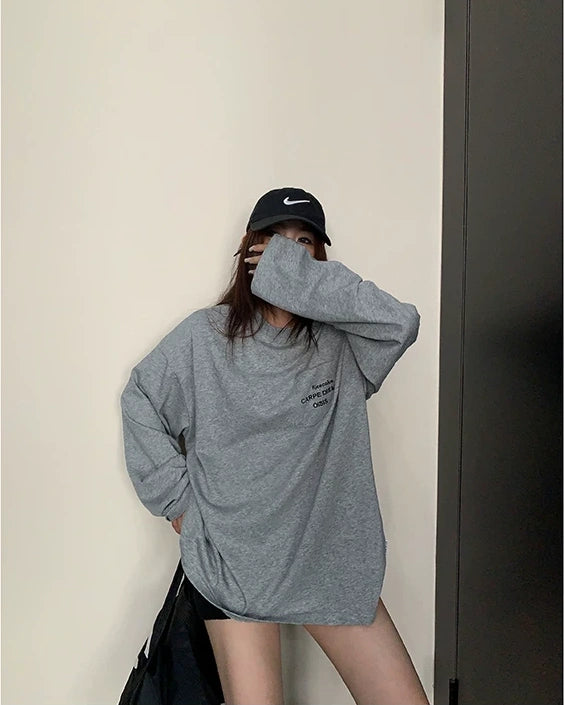 ミニマル長袖Tシャツ