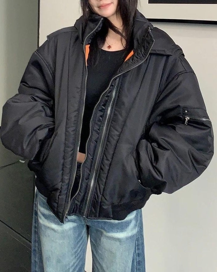 ダブルジップブルゾン SL827